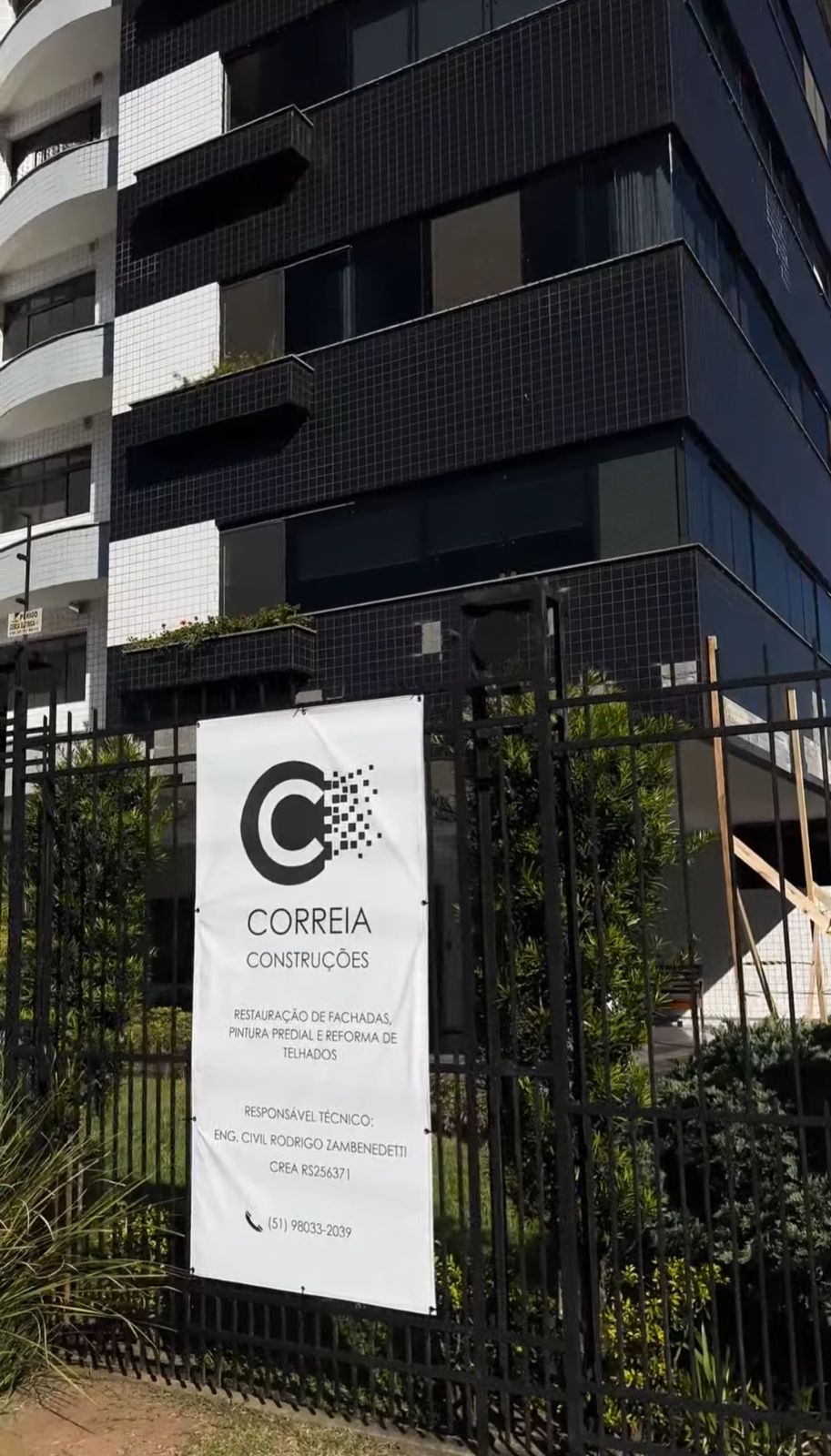 Obra da Correia Construções em Porto Alegre