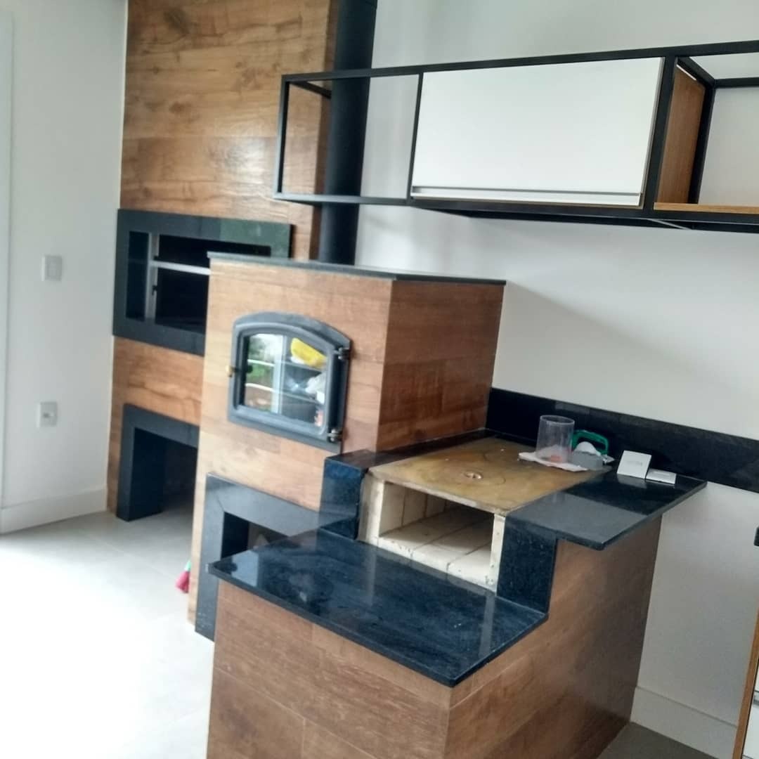 Obra Correia Construções — Espaço gourmet